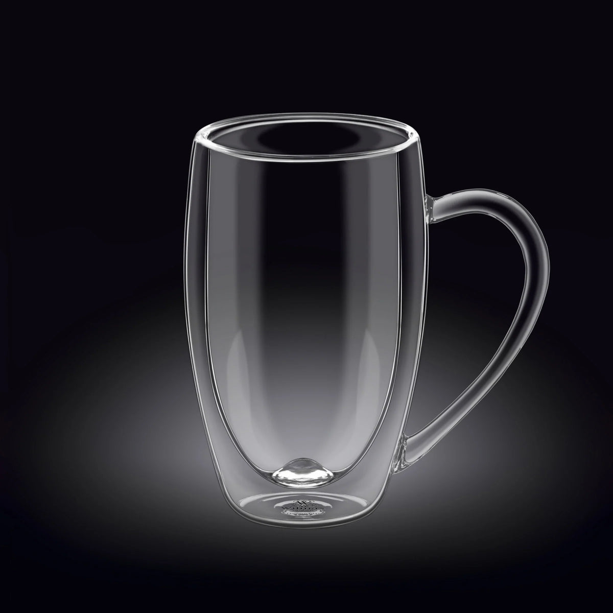 Wilmax Dubbelwandige beker 400 ml Transparant