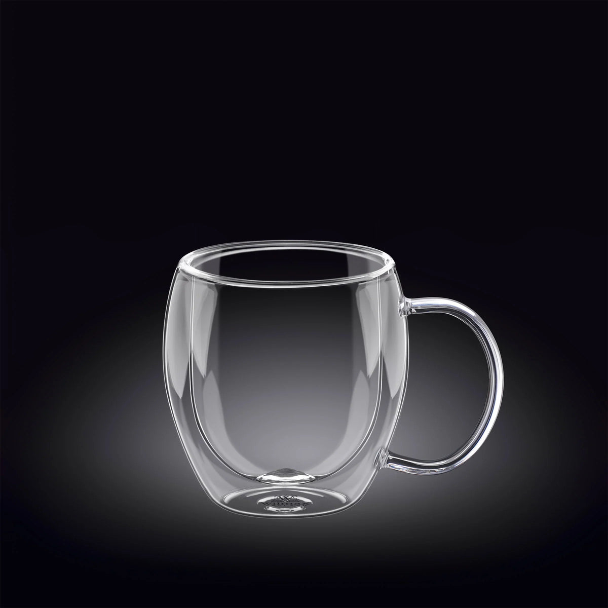 Wilmax Dubbelwandige Glazen Beker 250 ml