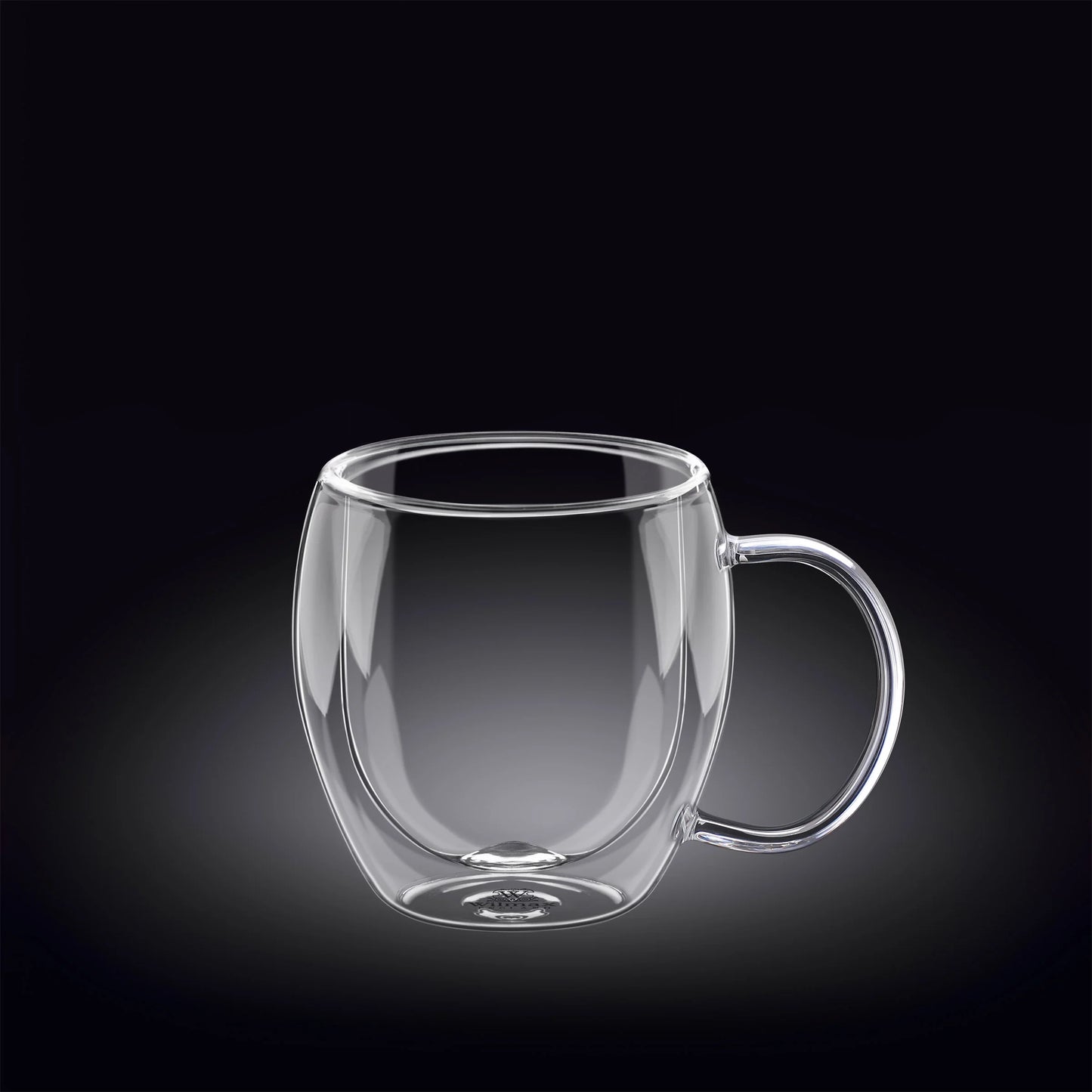 Wilmax Dubbelwandige Glazen Beker 250 ml WL-888746/A