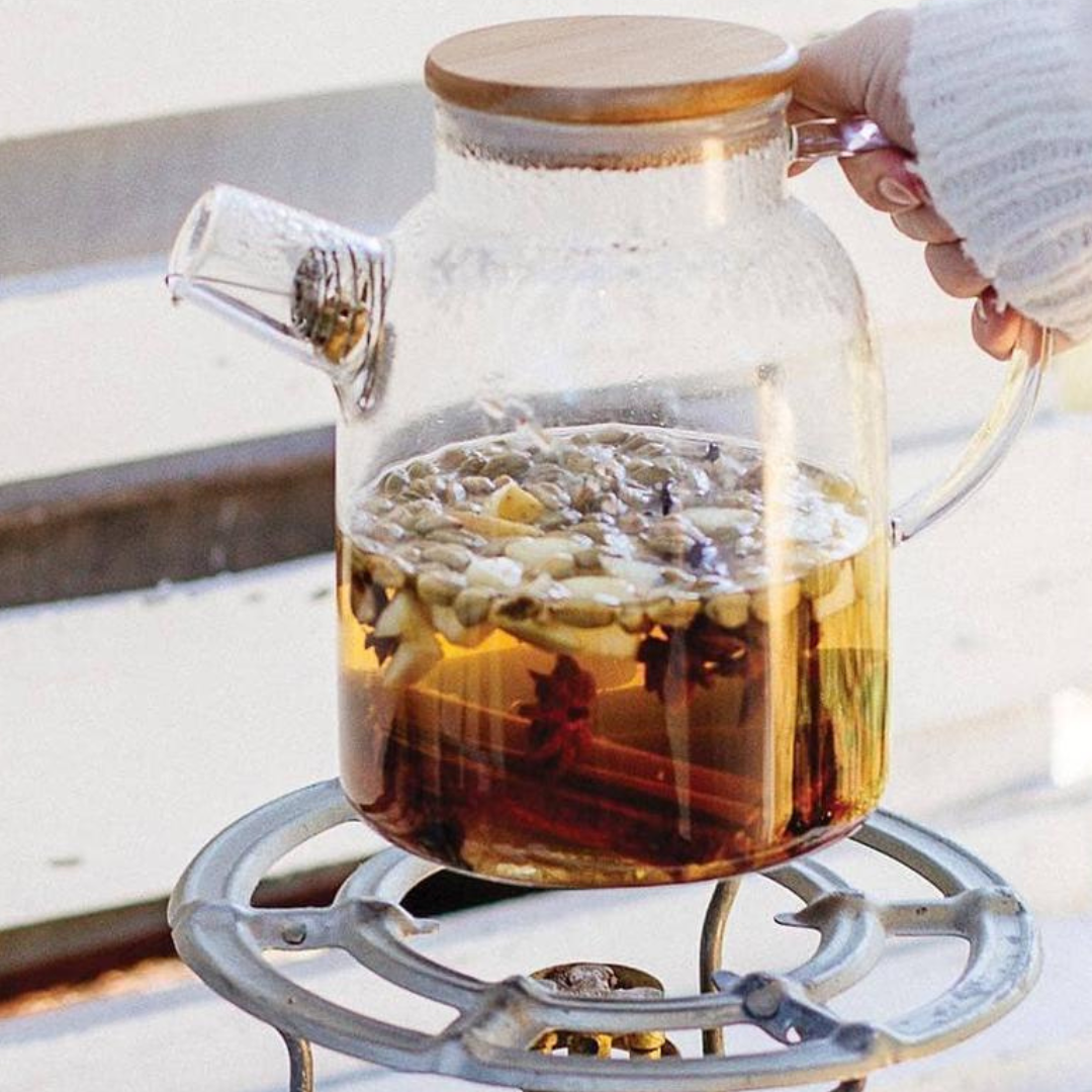 Wilmax England Teekanne, 1600 ml, Borosilikatglas, WL-888811/A