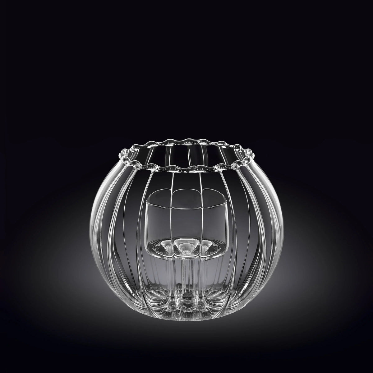 Wilmax Waxinelichthouder 12 x 10 cm Thermoglas
