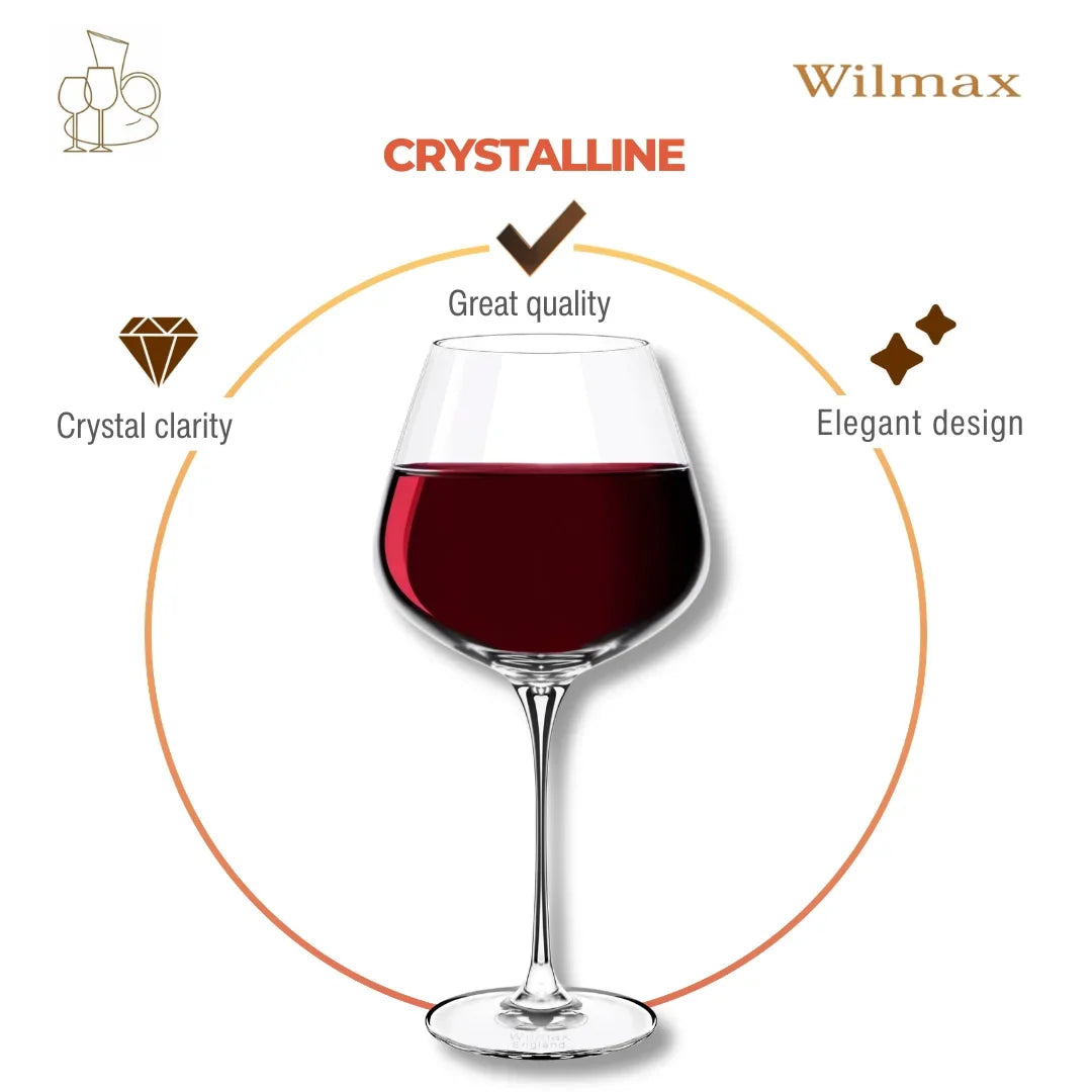 Wilmax Chardonnay Wijnglas 880 ml Kristalglas Set van 2