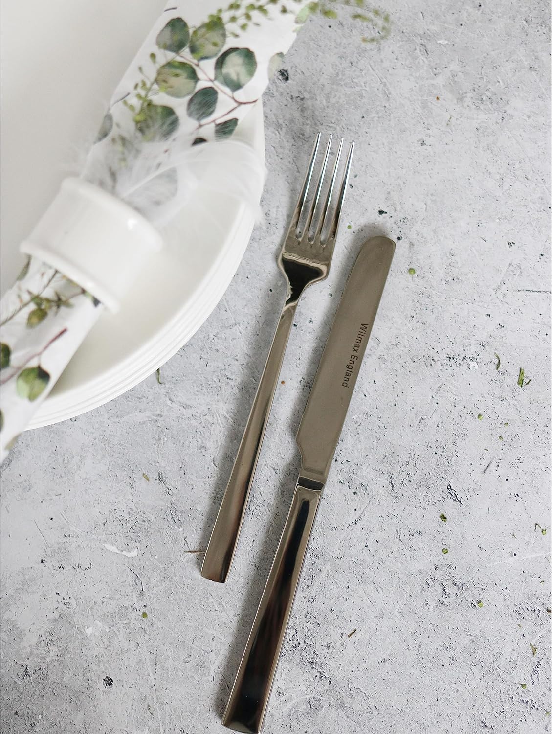 Wilmax Dinner Knife 23 cm aus Edelstahl, elegantes Tafelmesser – WL-999301/A