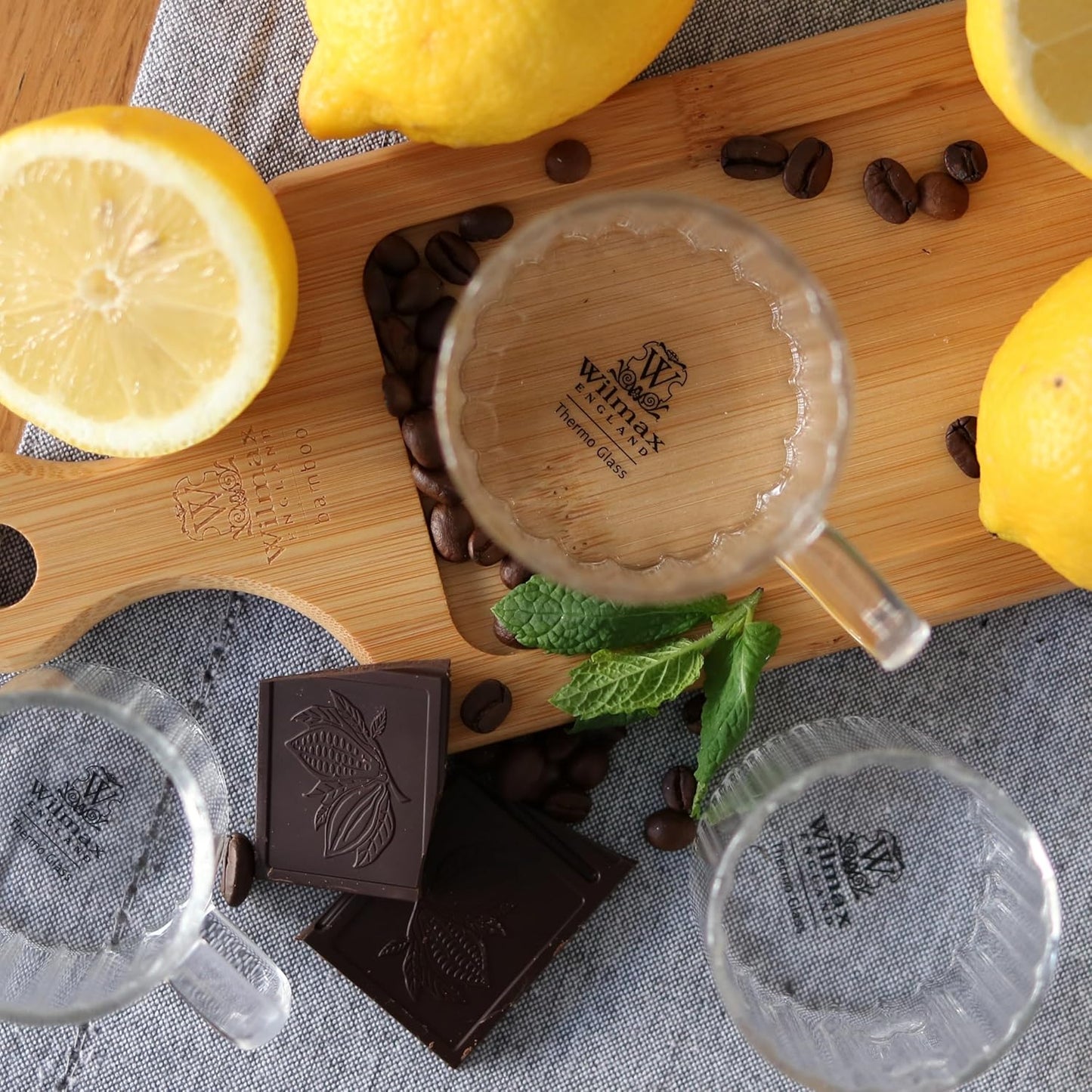 Wilmax Glasbecher Borosilikat, 200 ml – WL-888614/A