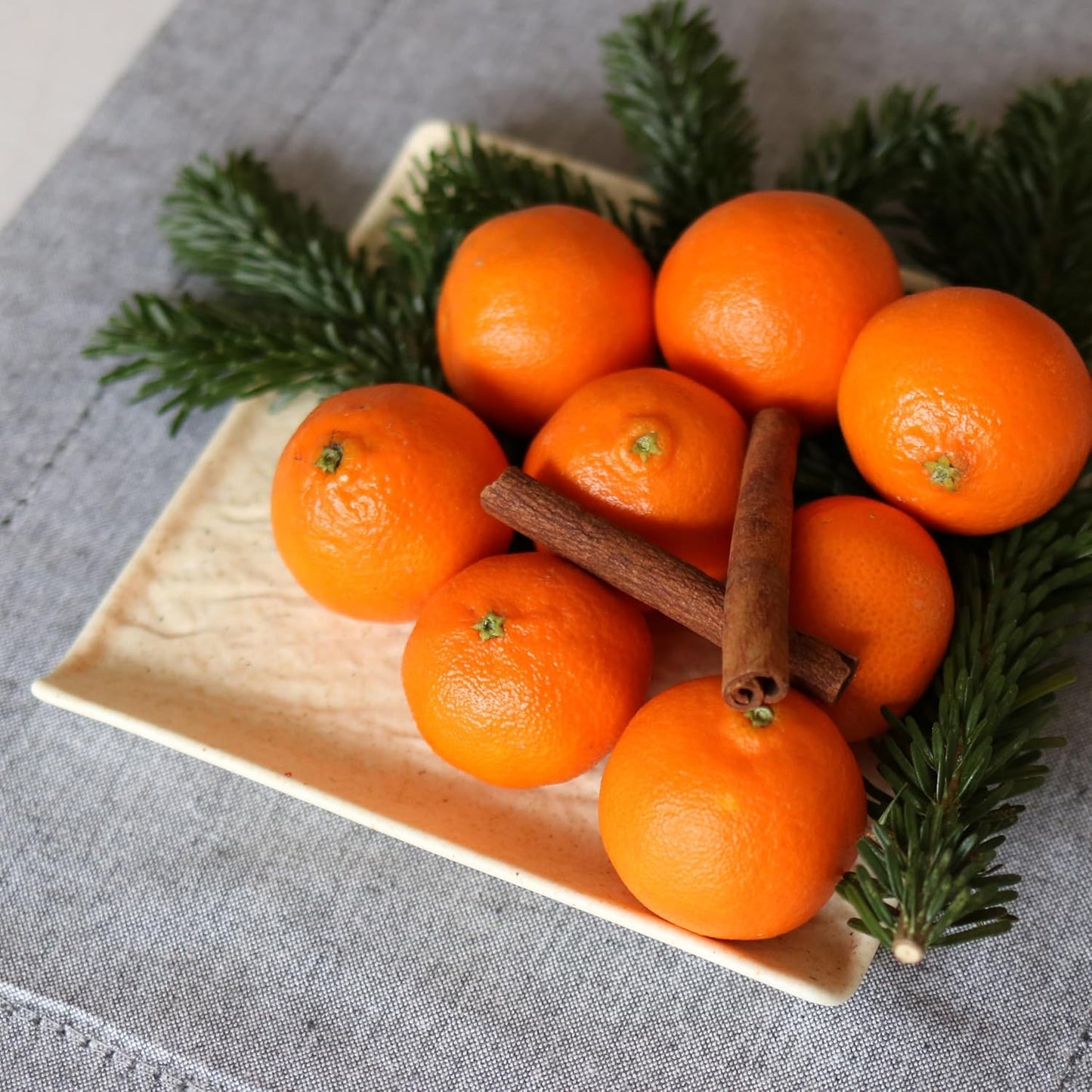 Wilmax Quadratische Platte 13 x 13 cm, SANDSTONE Kollektion 6er Set WL-661304/A6