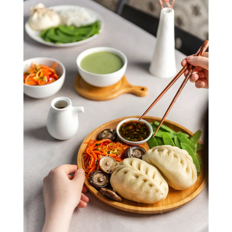 Wilmax Sojaschale 7,5 cm aus Porzellan, stapelbar – WL-996045/A