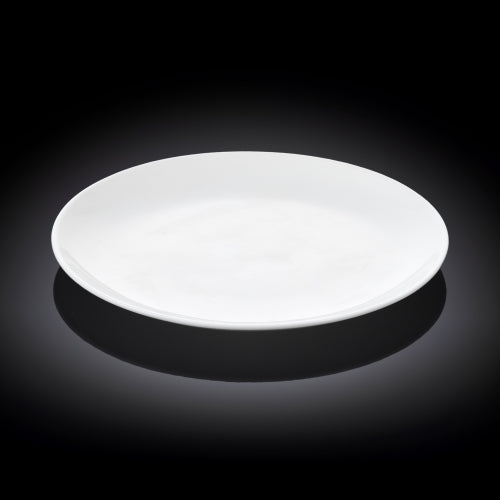 Wilmax Dinerbord 23 cm van Porselein, Wit WL-991014/A