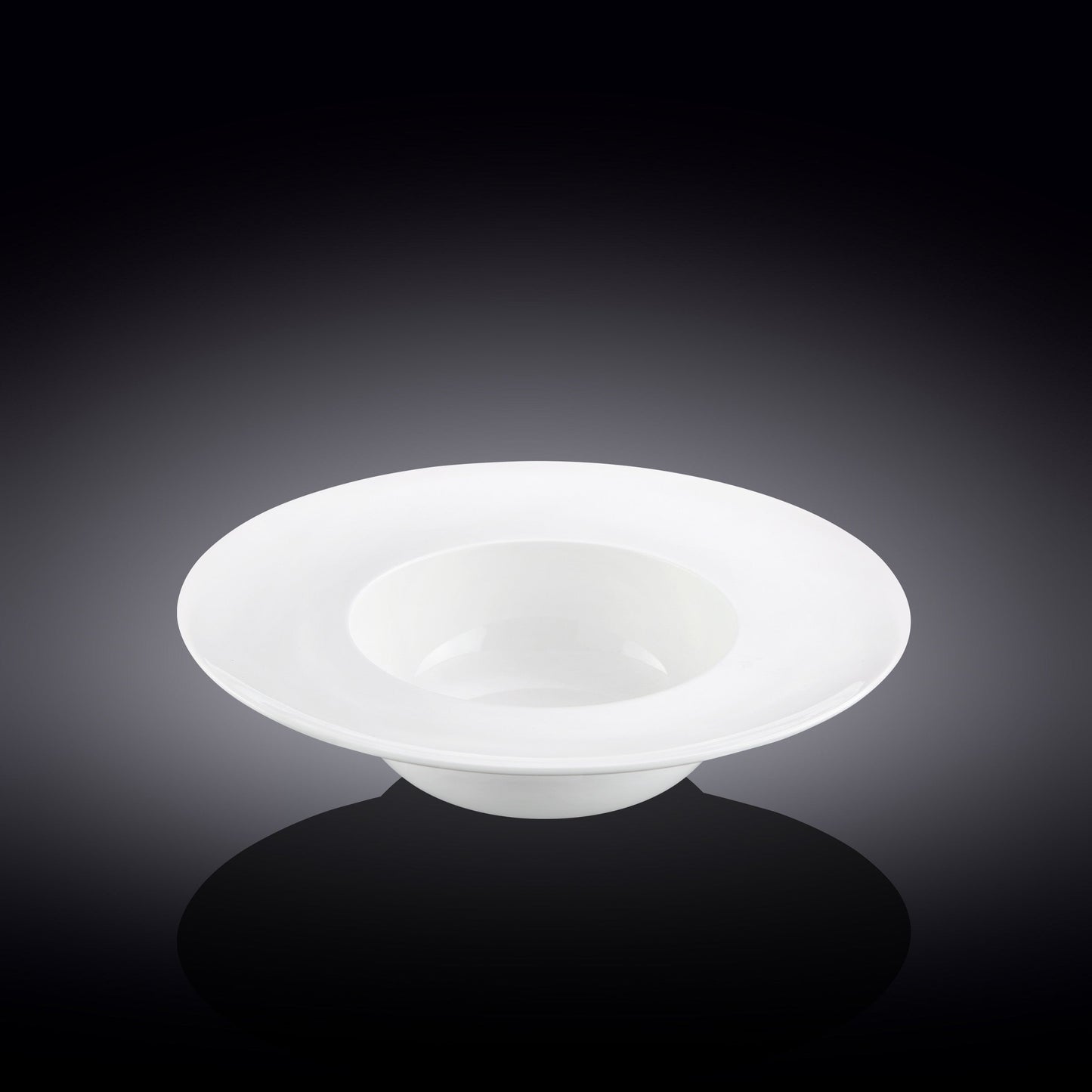 Wilmax Tiefer Porzellanteller, Weiß, 22.5 cm, 400 ml – WL‑991186/A