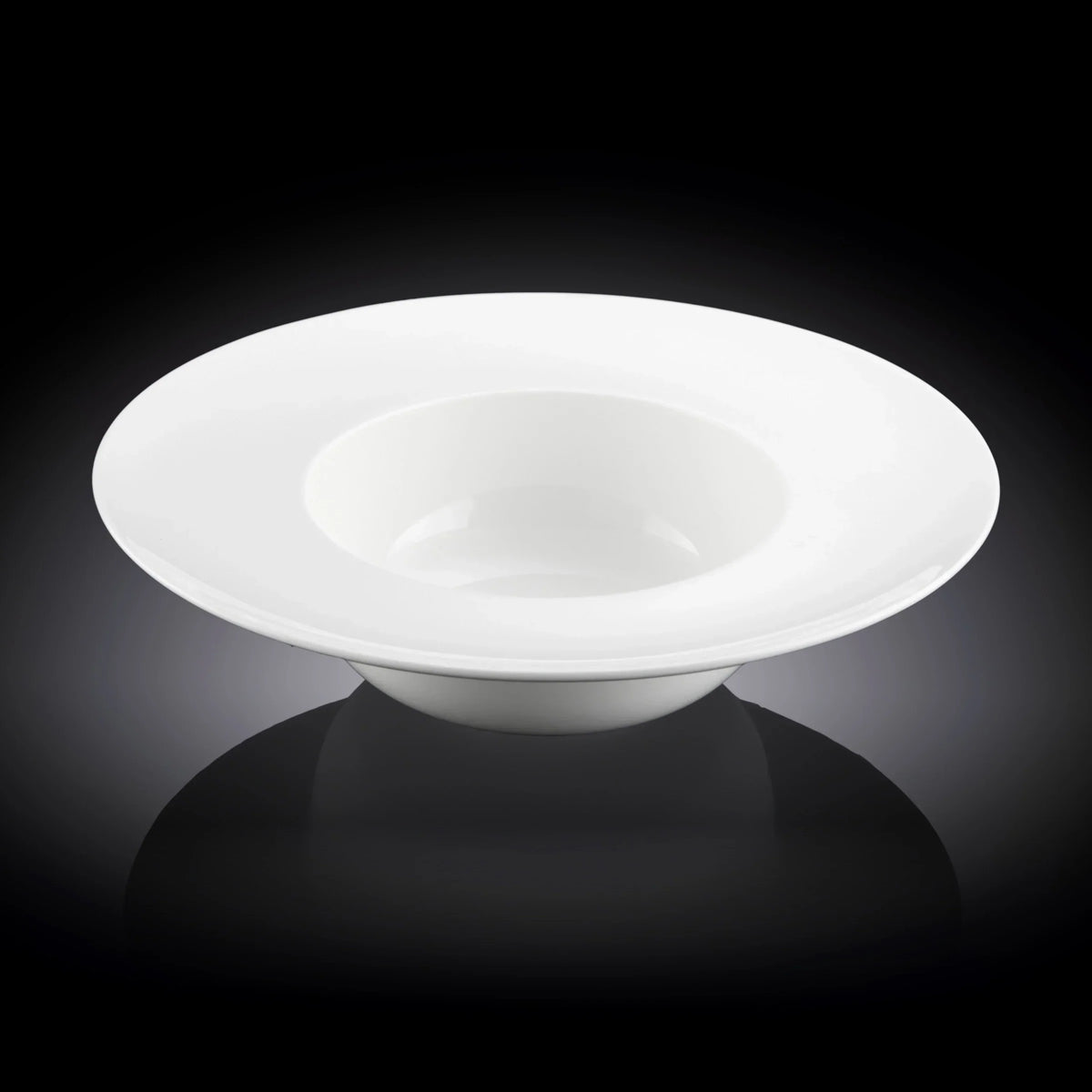 Wilmax Diep Bord 25.5 cm 600 ml van Porselein, Wit