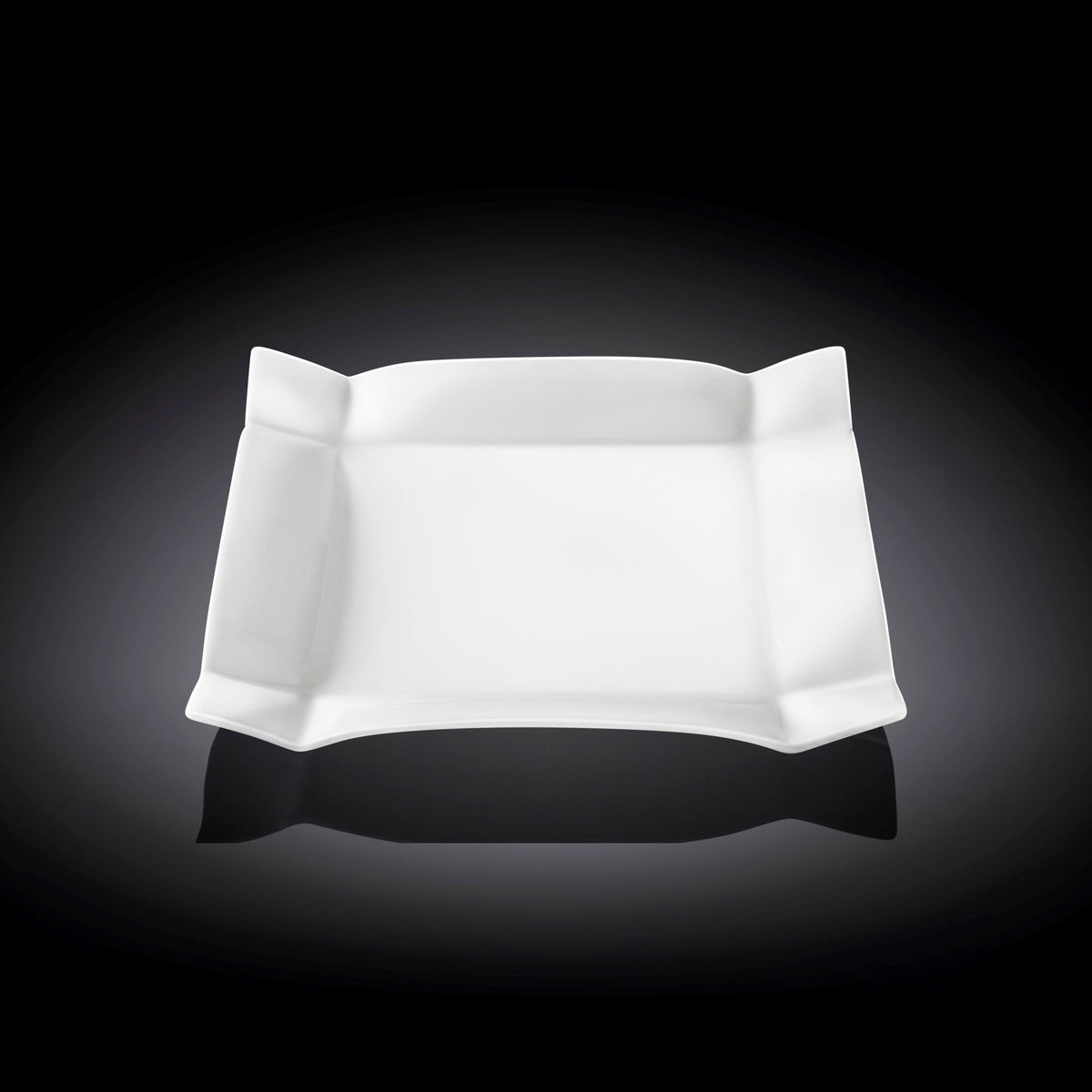 Wilmax Dinerbord 25x25 cm van Porselein, Wit
