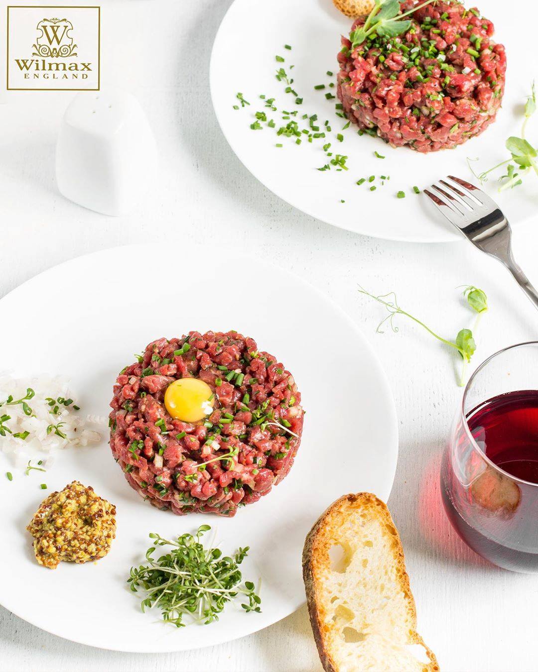 Wilmax Porzellan Speiseteller, 25,5 cm, Weiß – WL-991249/A