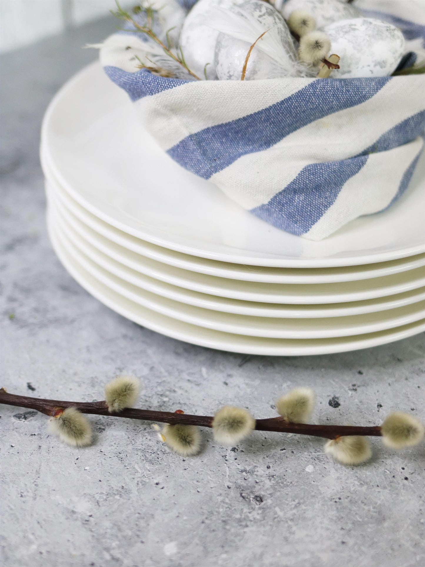 Wilmax Porzellan Speiseteller, 25,5 cm, Weiß – WL-991249/A