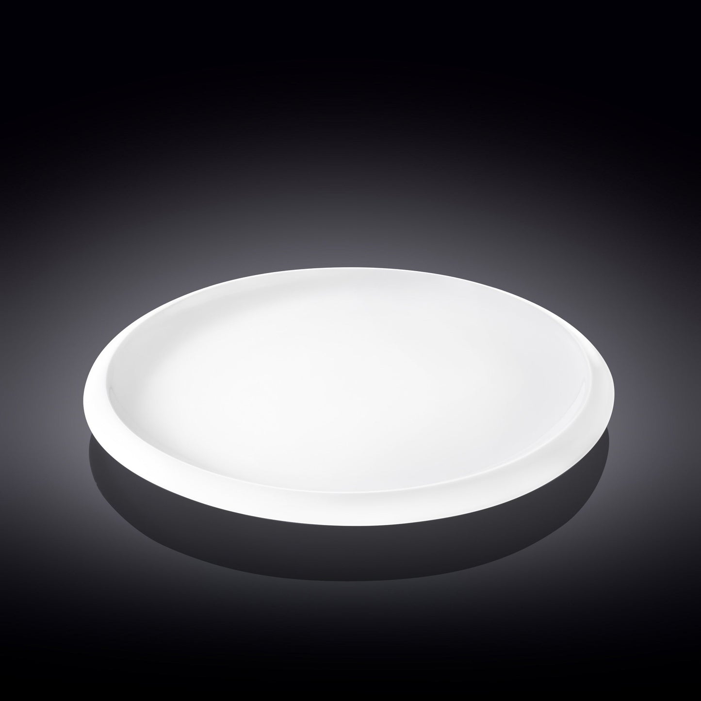 Wilmax Eetbord 28 cm van porselein, Wit WL-991279/A
