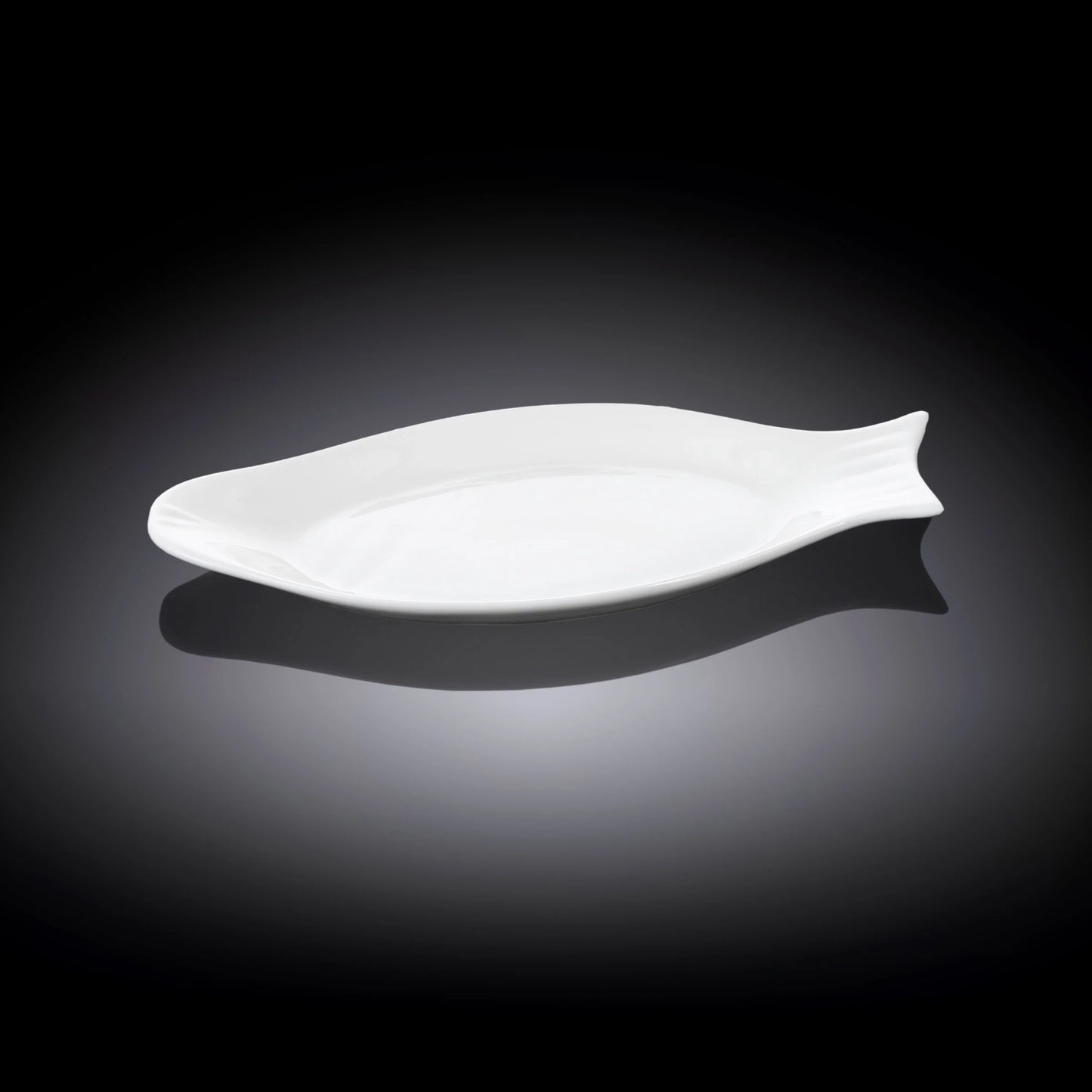 Wilmax Porcelain Fish Dish 25.5 cm White WL-992007/A
