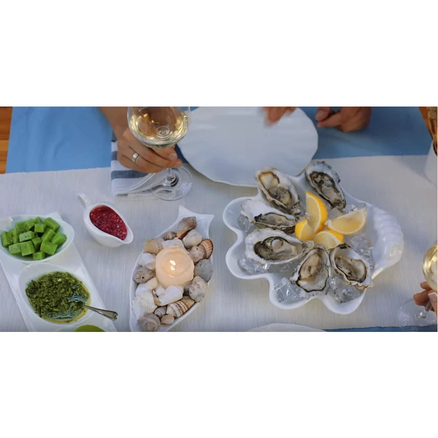 Wilmax Fisch-Teller, Porzellan, 31,5 cm, WL-992008/A