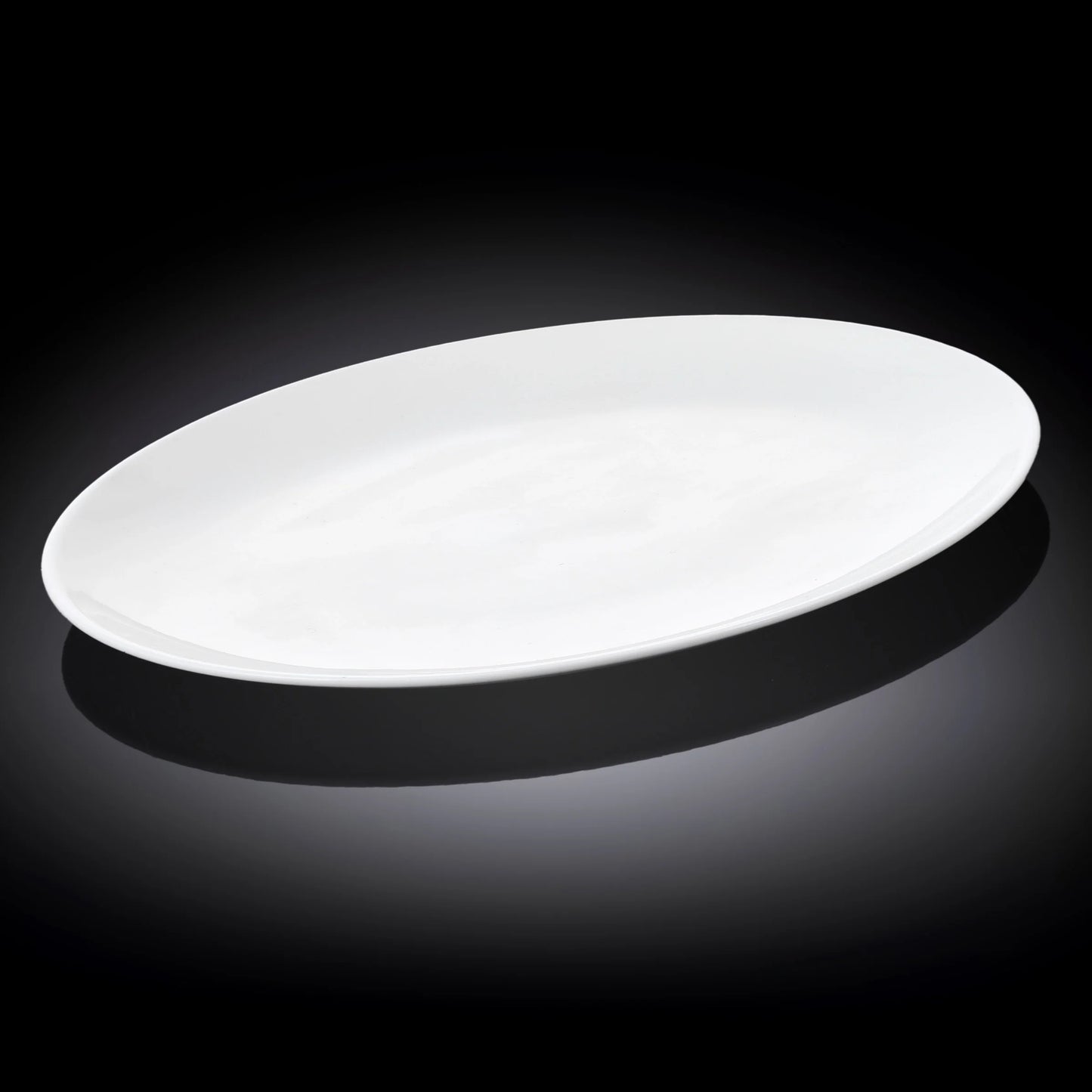 Wilmax England Porseleinen Serveerbord 36 cm, Wit WL-992023/A