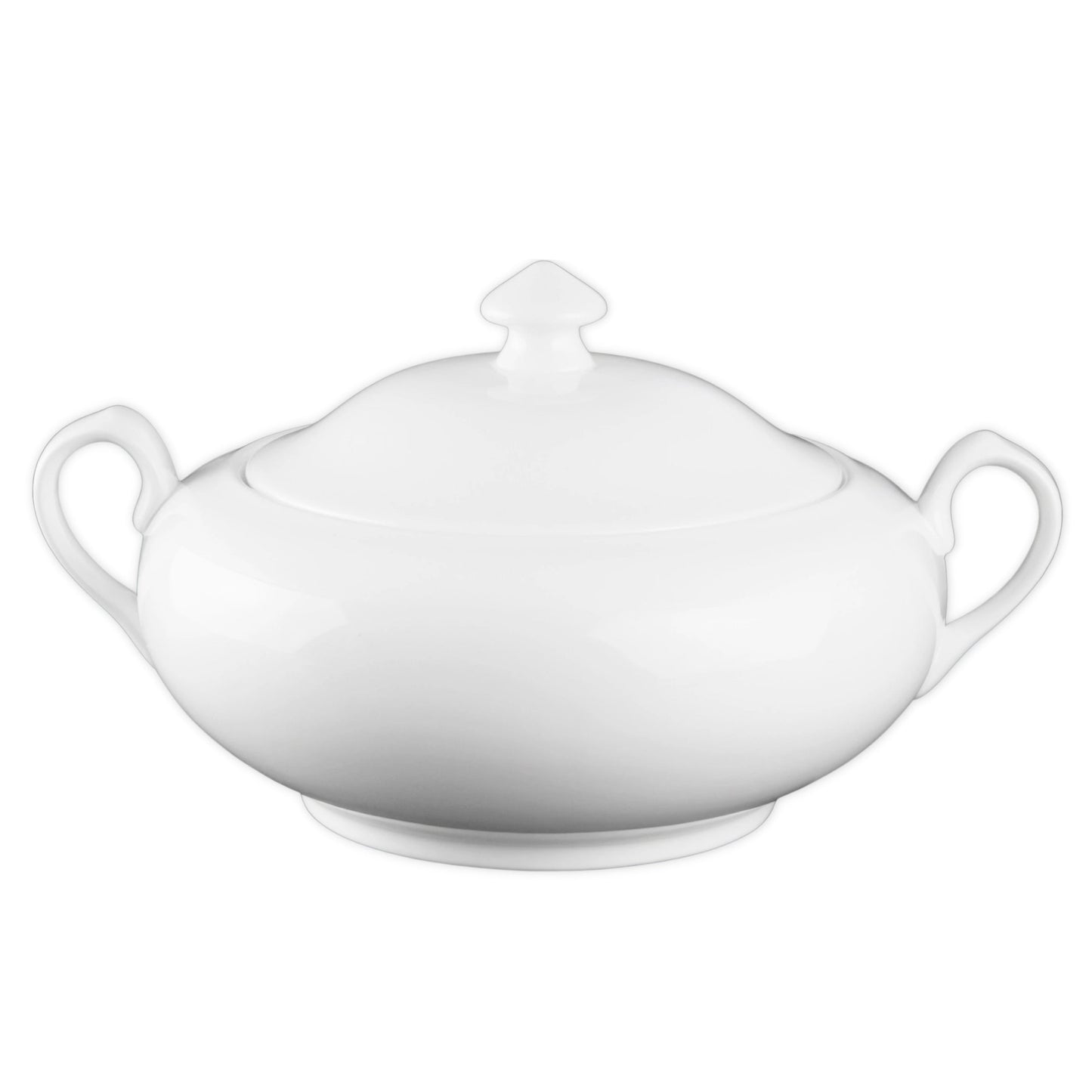 Wilmax WL-992491/A Terrine with lid 2800ml Porcelain White