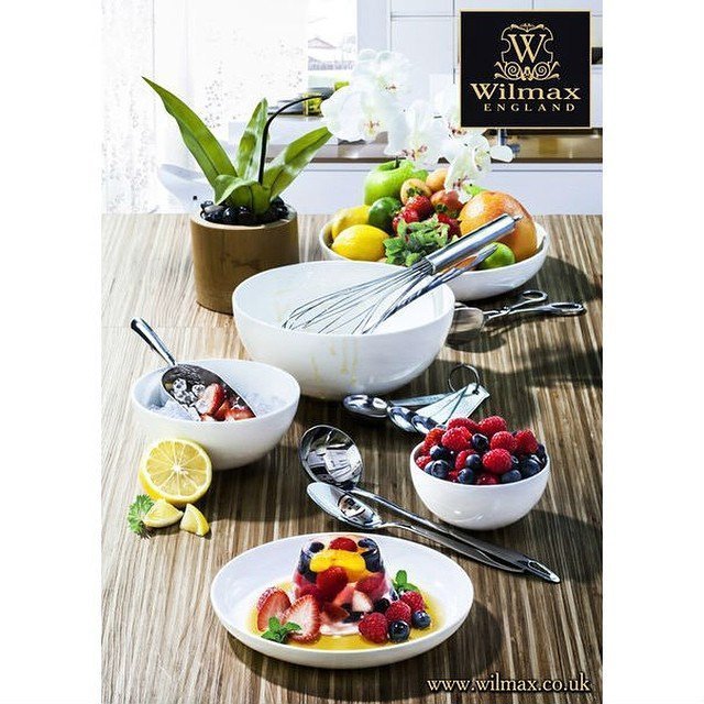 Wilmax Porzellanschalen Weiß 2er Set 300 ml Ø11 cm Snackschale WL-992564/A2