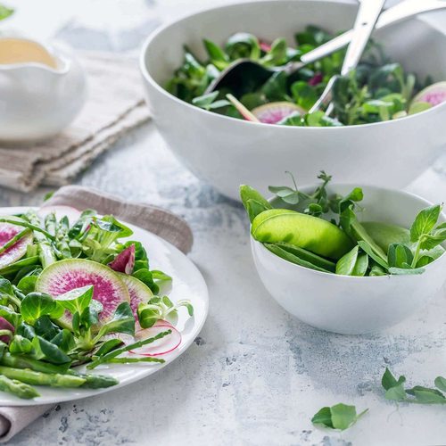 Wilmax Porzellanschale 300 ml, Weiß, 6er Set, Ø11 cm WL-992564/A6