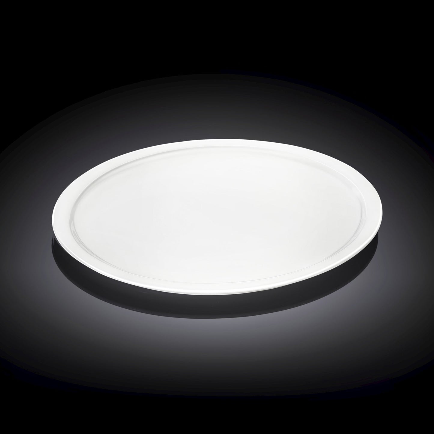 Wilmax England Pizza Plate 35.5 cm Porcelain White WL-992618/A