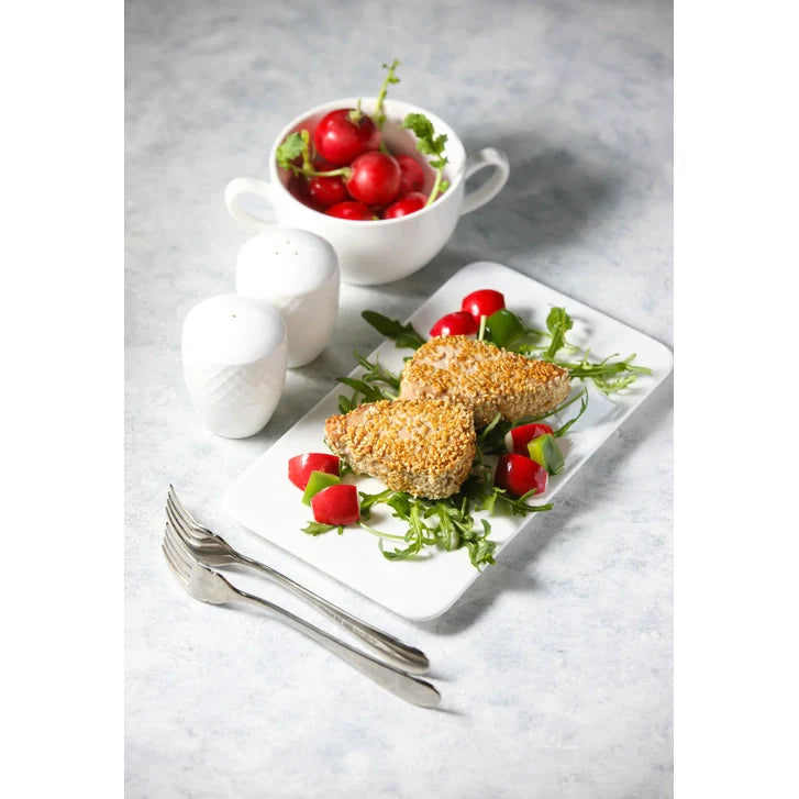 Wilmax Porzellan Servierplatte, rechteckig, 35,5 x 25 cm, WL-992637/A