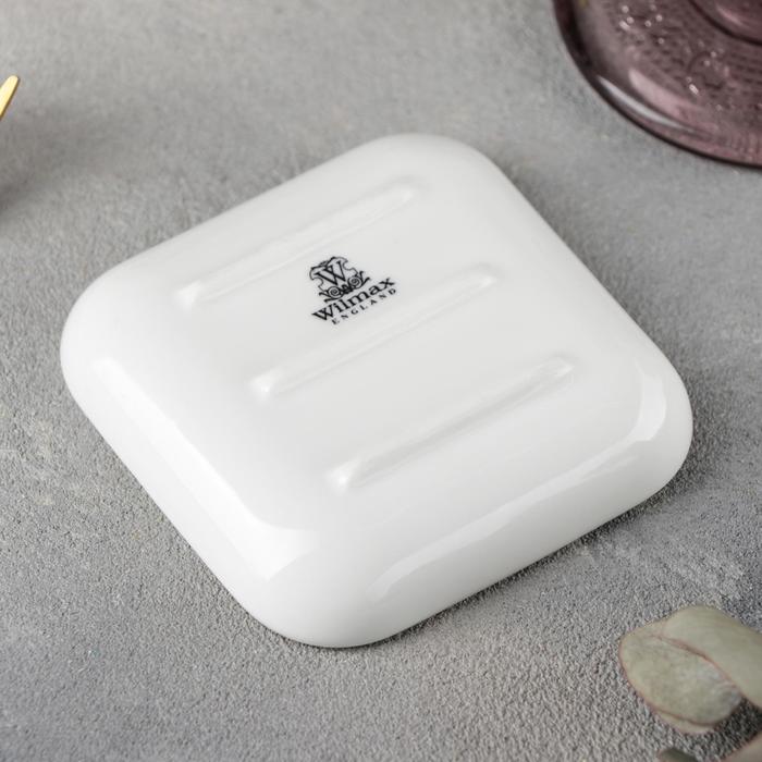 Wilmax England Schaal porselein 8.5x8.5cm Wit WL-992676/A