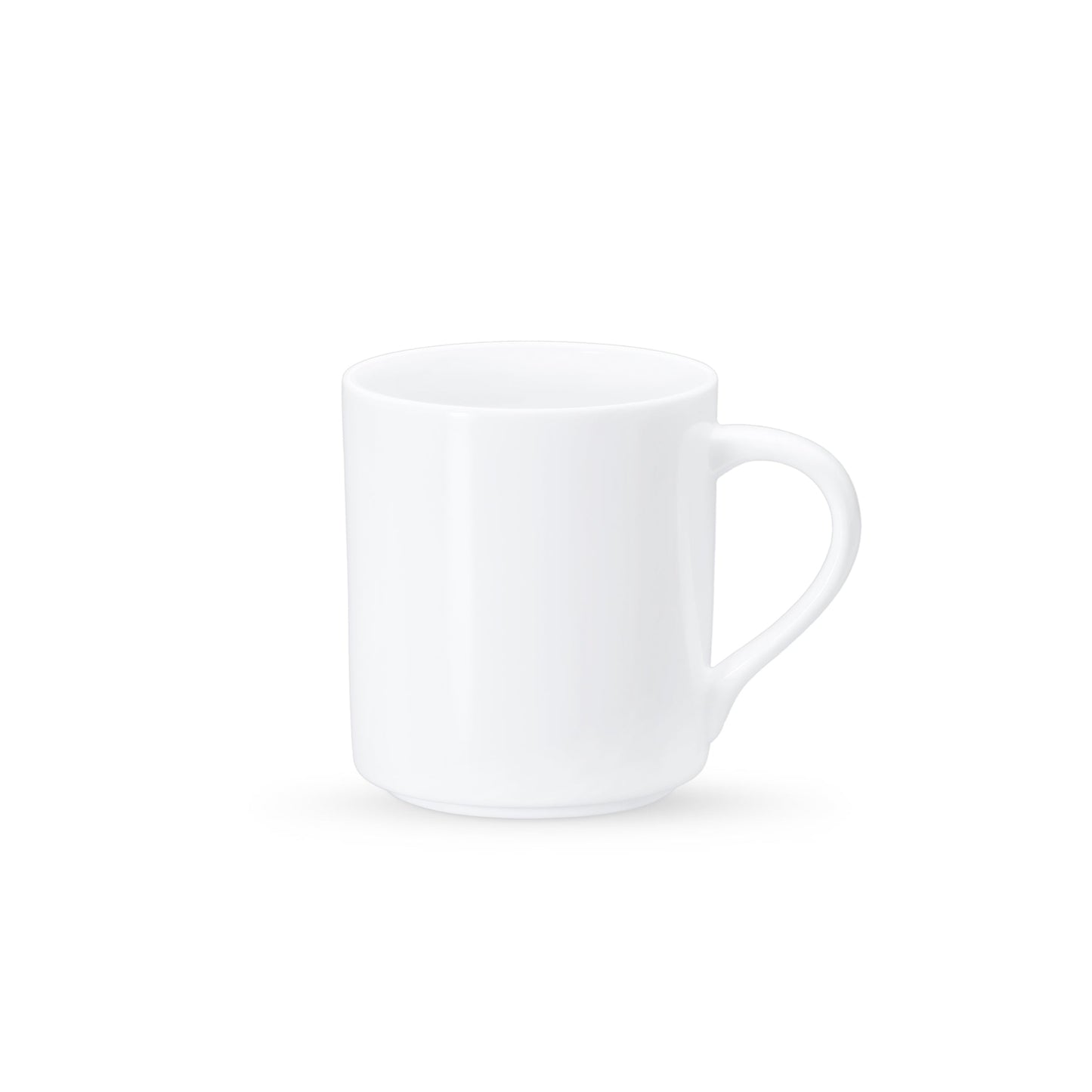 Wilmax Becher Weiß 320 ml – Kaffeebecher für Heißgetränke – WL-993040/A