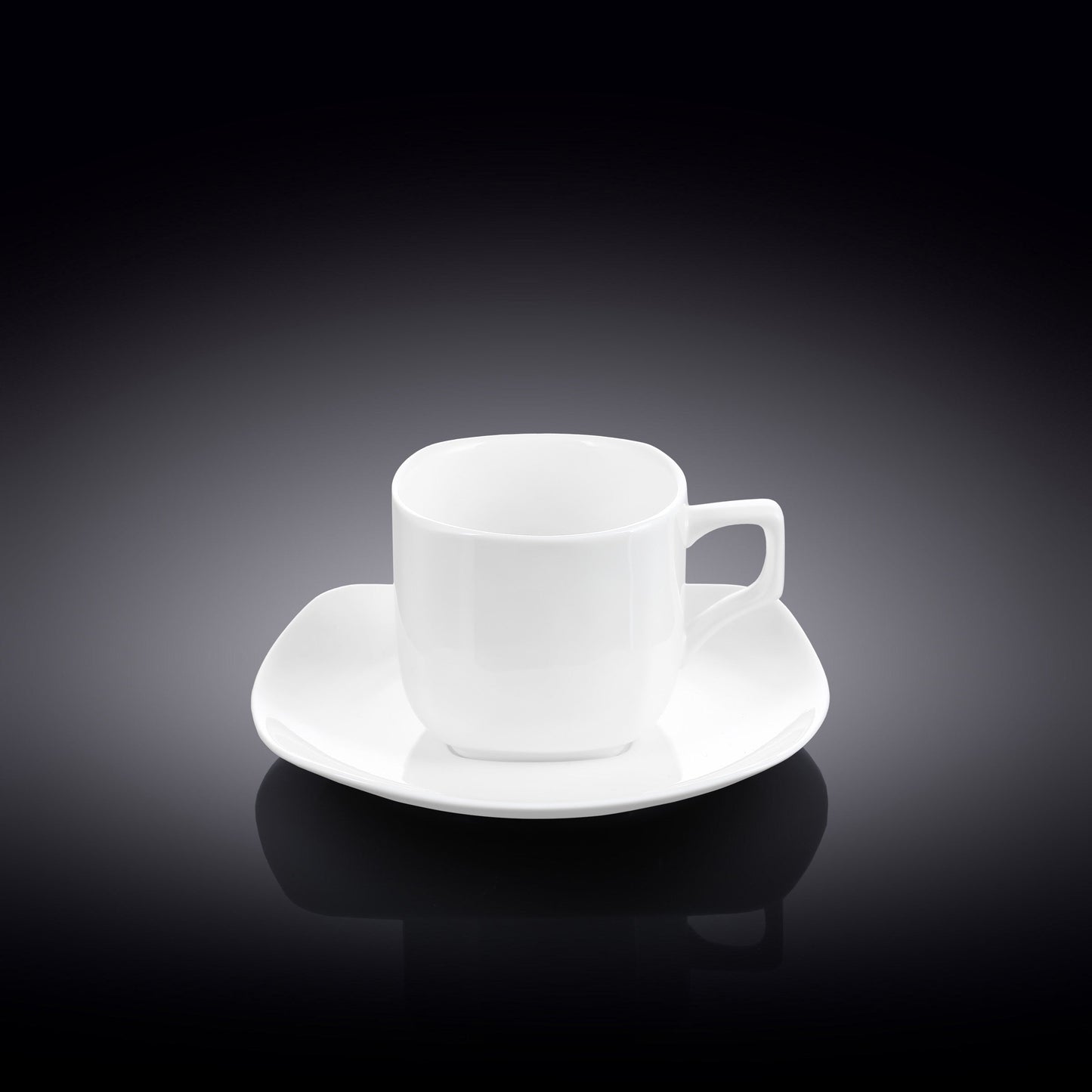 Wilmax England Coffee/Tea Cup and Saucer 90ml (4x) WL-993041/4C