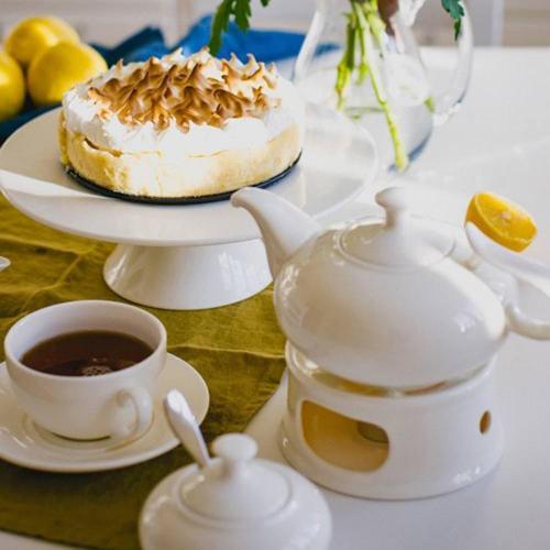 Wilmax Theepot 1150 ml van Porselein met Filter – WL-994000/1C