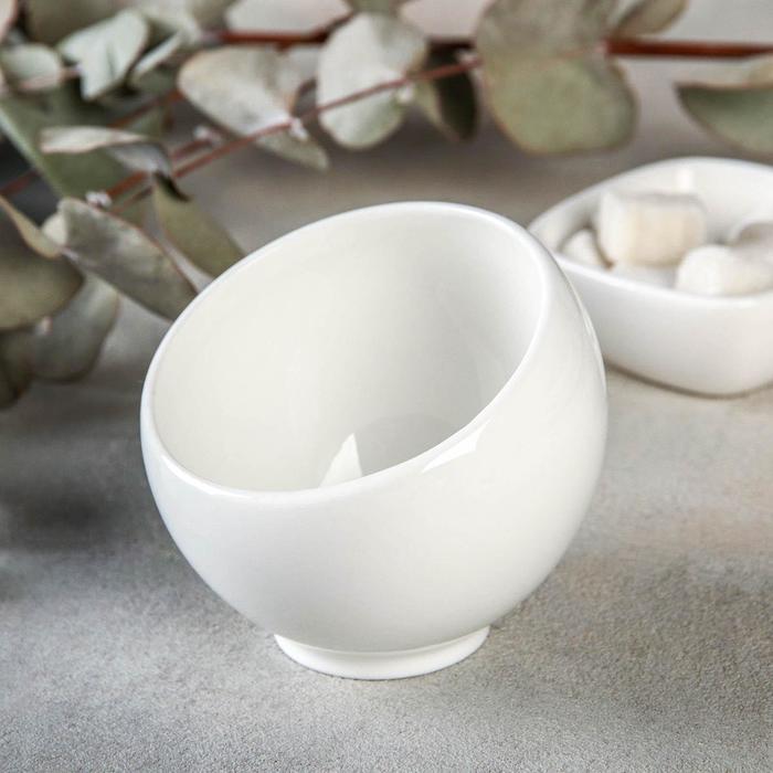 Wilmax Dessertschaaltjes Wit Porselein 8.5x9 cm set van 6