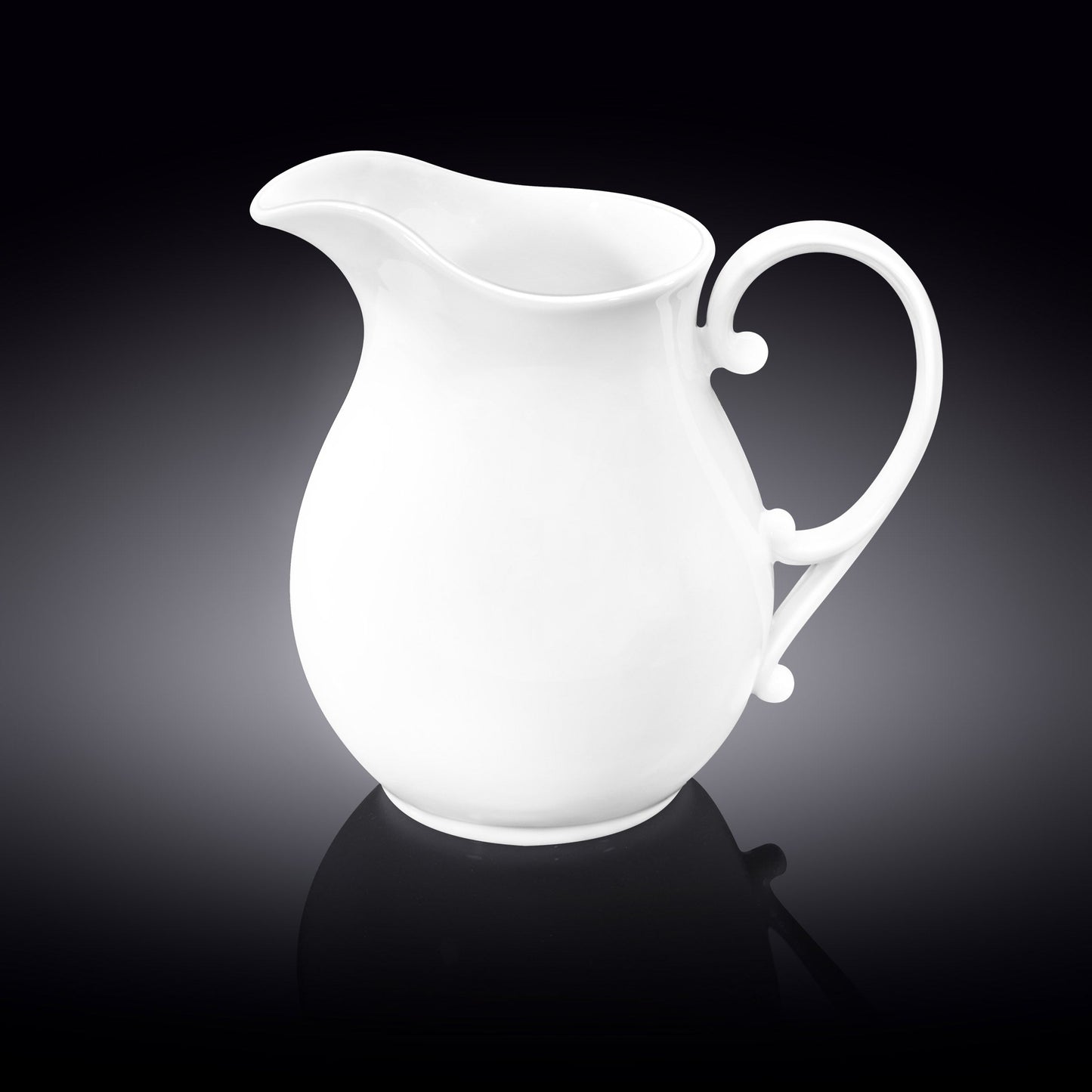 Wilmax Porseleinen Kan 1600 ml wit WL-995037/1C