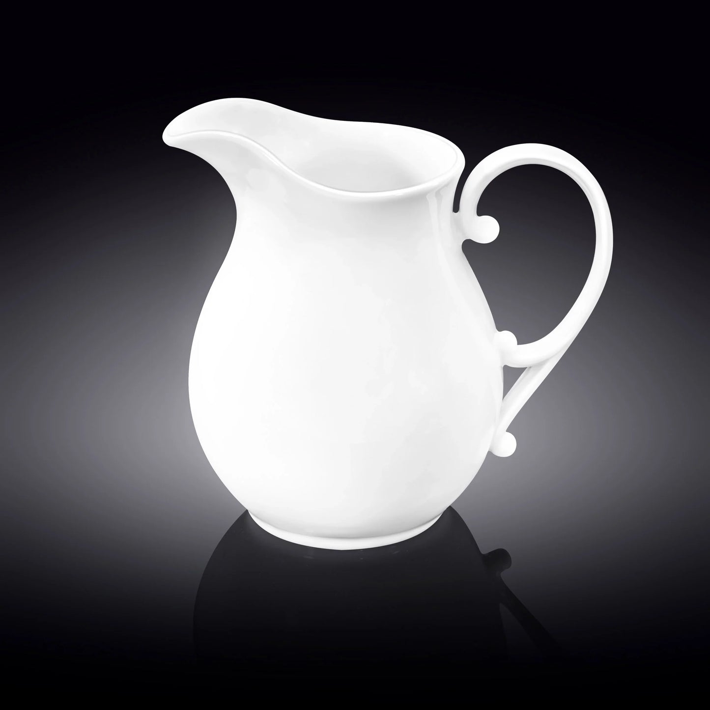 Wilmax Krug 1600 ml aus Porzellan, klassisches Design WL-995037/A