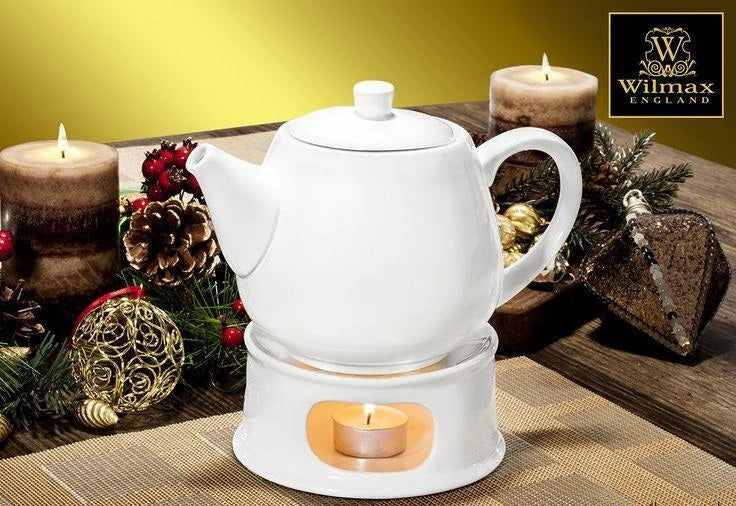 Wilmax England Warmhouder 13 cm Porselein Wit