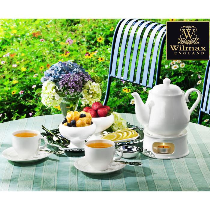 Wilmax England Warmhouder 13 cm Porselein Wit