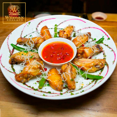 Wilmax Soy Dish, Porzellan, 10 cm, Weiß, WL‑996078/A