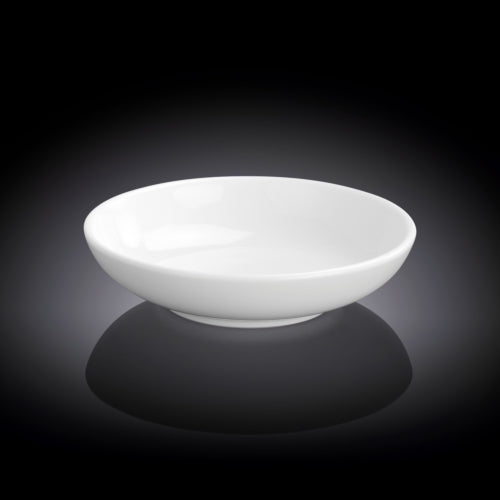 Wilmax Soy Dish, Porzellan, 10 cm, Weiß, WL‑996078/A