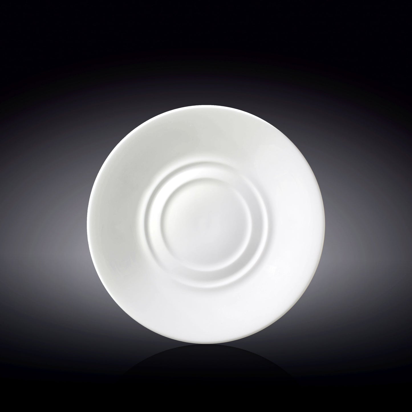 Wilmax Universele Onderschaal 14 cm Porselein Wit WL-996099/A