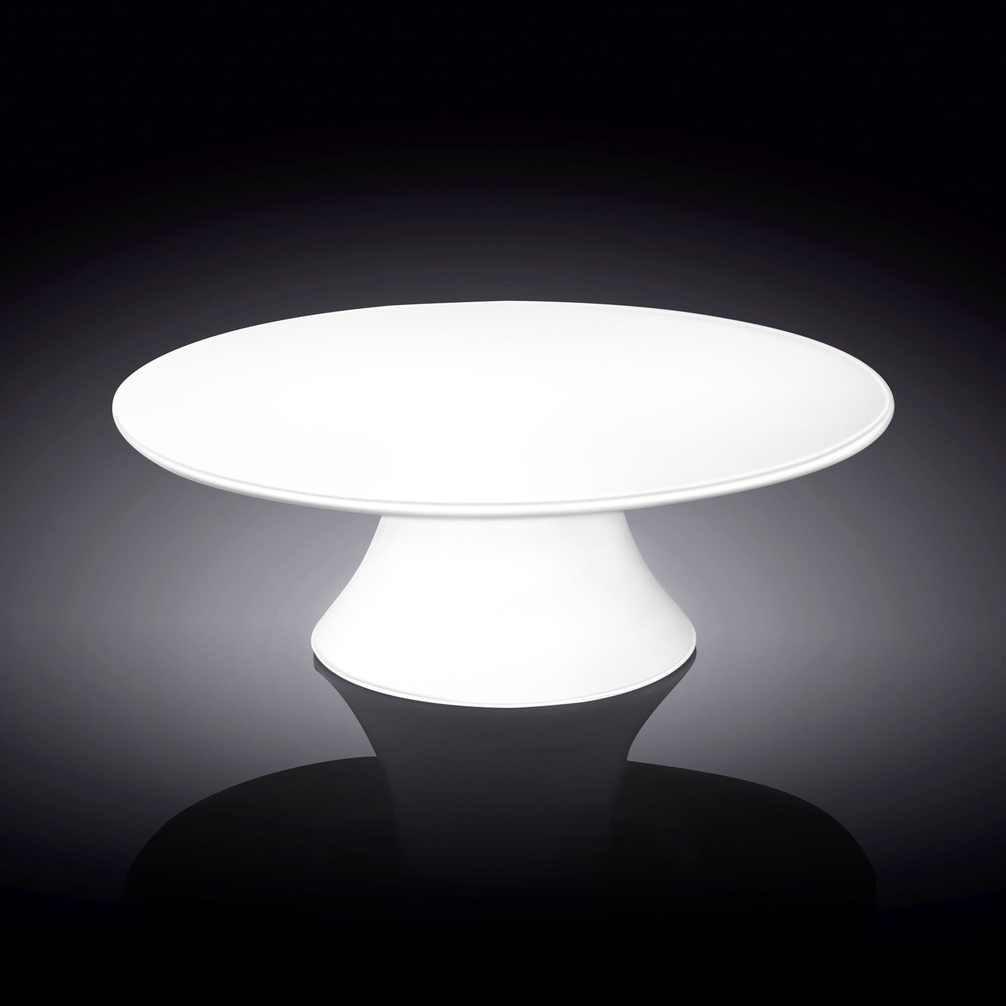 Wilmax Kuchenständer 30 cm aus Porzellan, elegantes Design – WL-996130/A