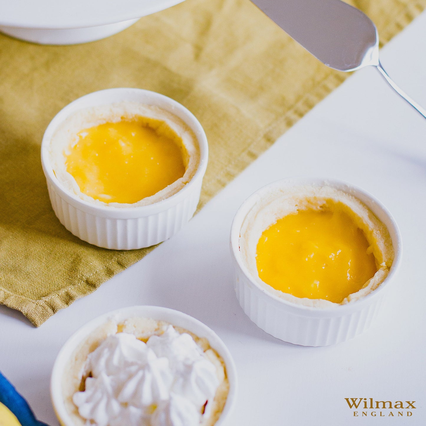 Wilmax Ramekin aus Porzellan 180 ml – Weiß WL-996134/A