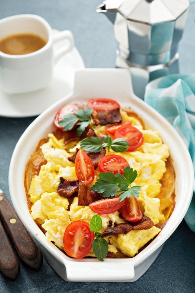 Wilmax Backform 22 cm oval aus Porzellan, hitzebeständig – WL-997009/A