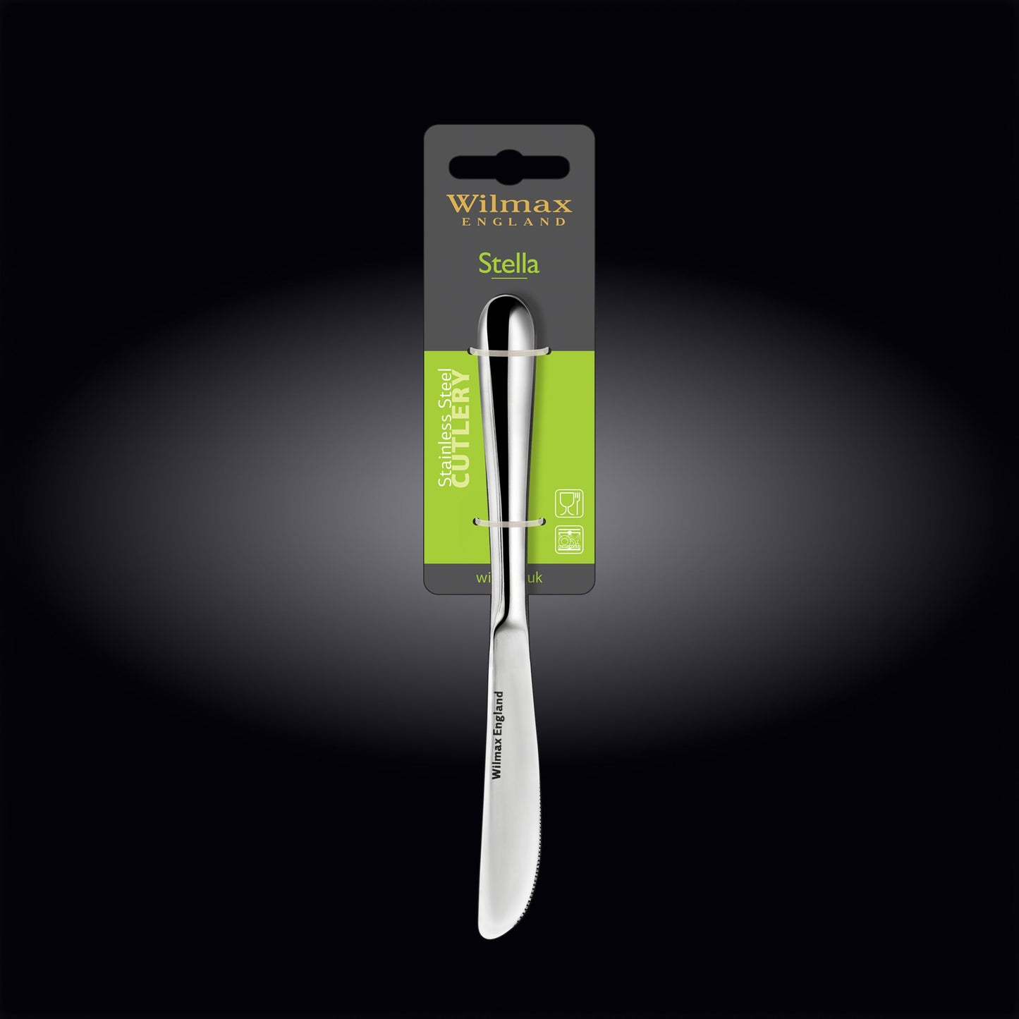 Wilmax Dessertmesser, 20.5 cm, Edelstahl, WL-999106/1B