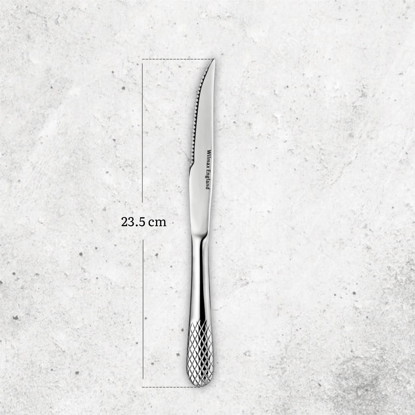Wilmax Steakmes 23.5 cm Roestvrij staal (RVS) WL-999215/1B