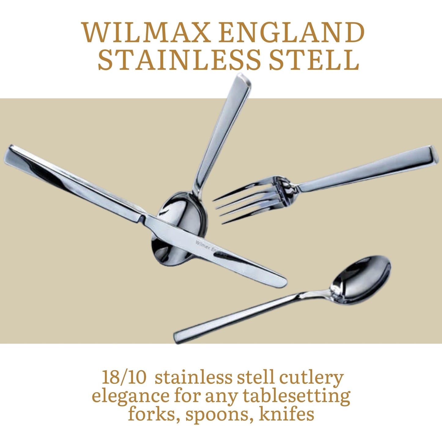 Wilmax Steakmes 23.5 cm Roestvrij staal (RVS) WL-999215/1B
