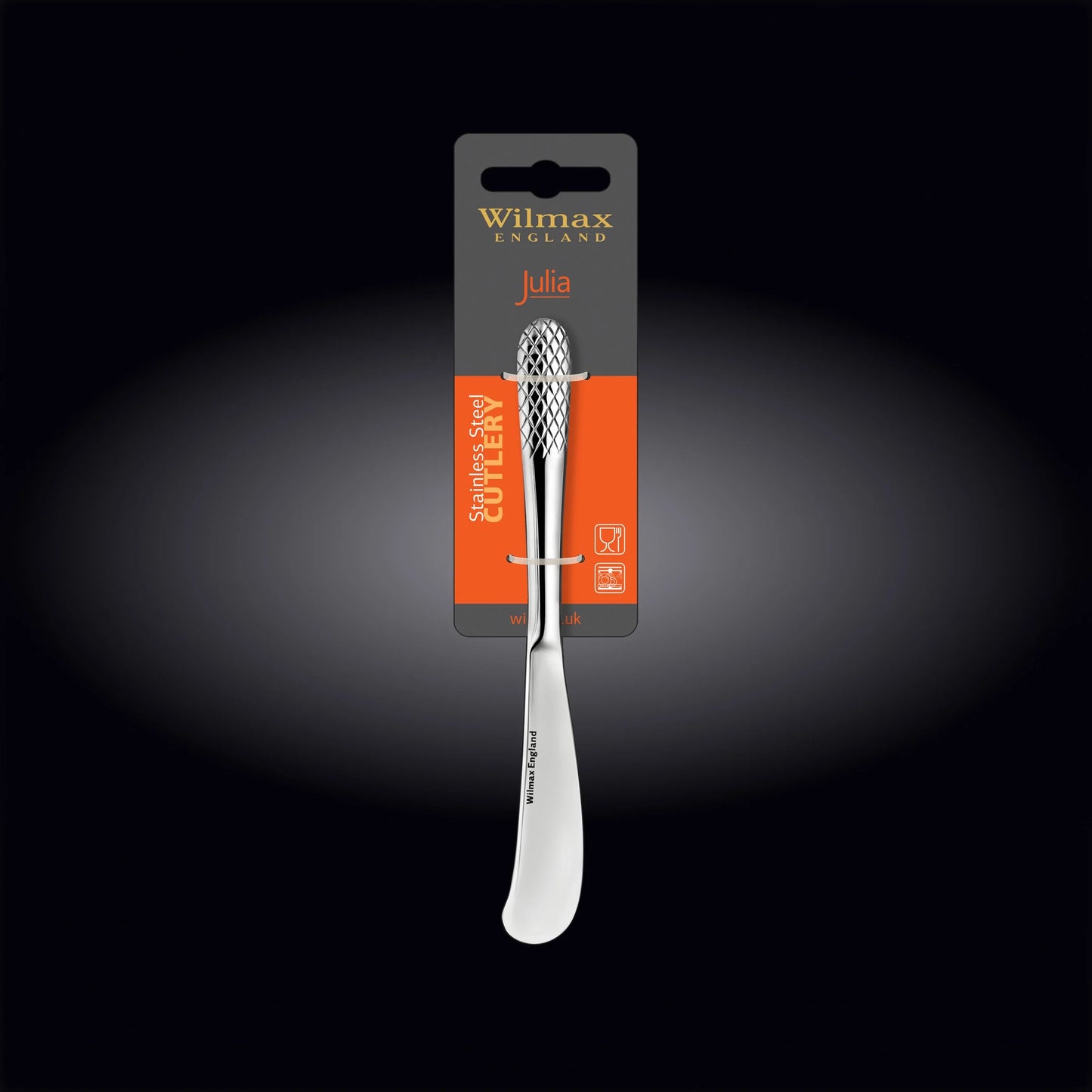 Wilmax England Butter Knife 17 cm Stainless Steel WL-999216/1B
