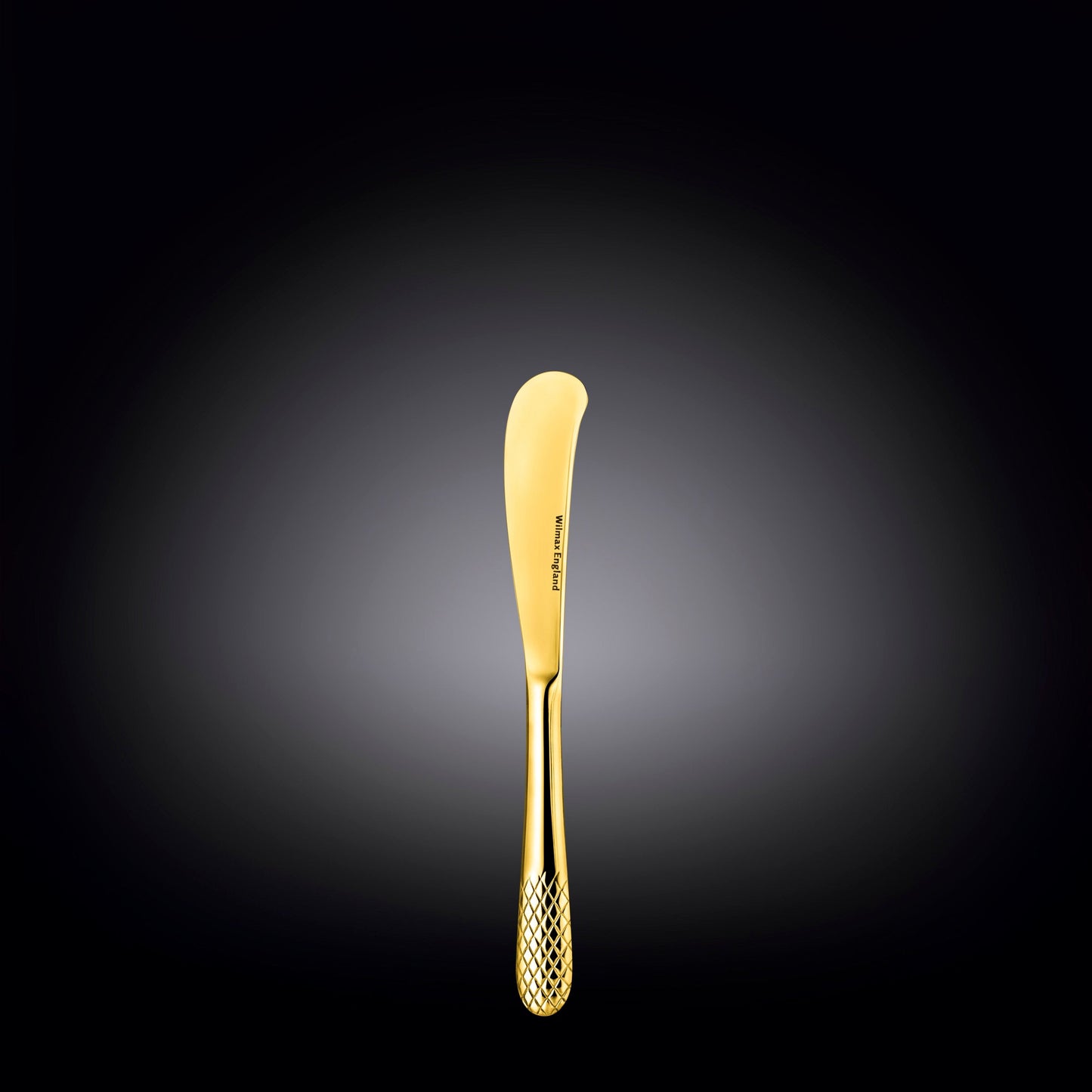 Wilmax Botermes 17 cm Roestvrij staal (RVS) Goud WL-999247/1B