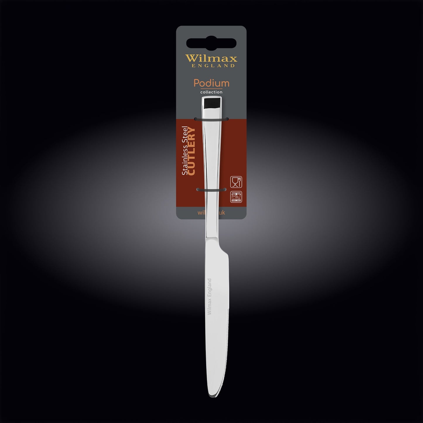 Wilmax England Tafelmes RVS 24 cm WL-999631001/1B
