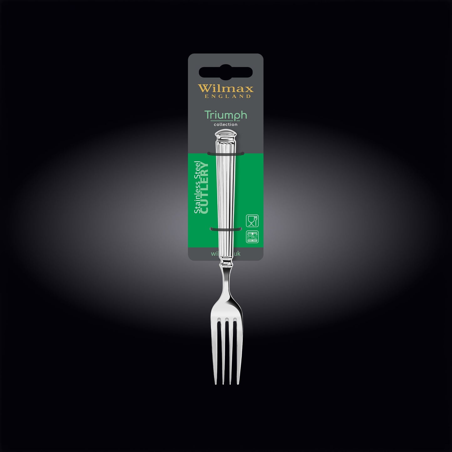 Dessertvork Roestvrij staal (RVS) 19 cm WL-999881022/1B