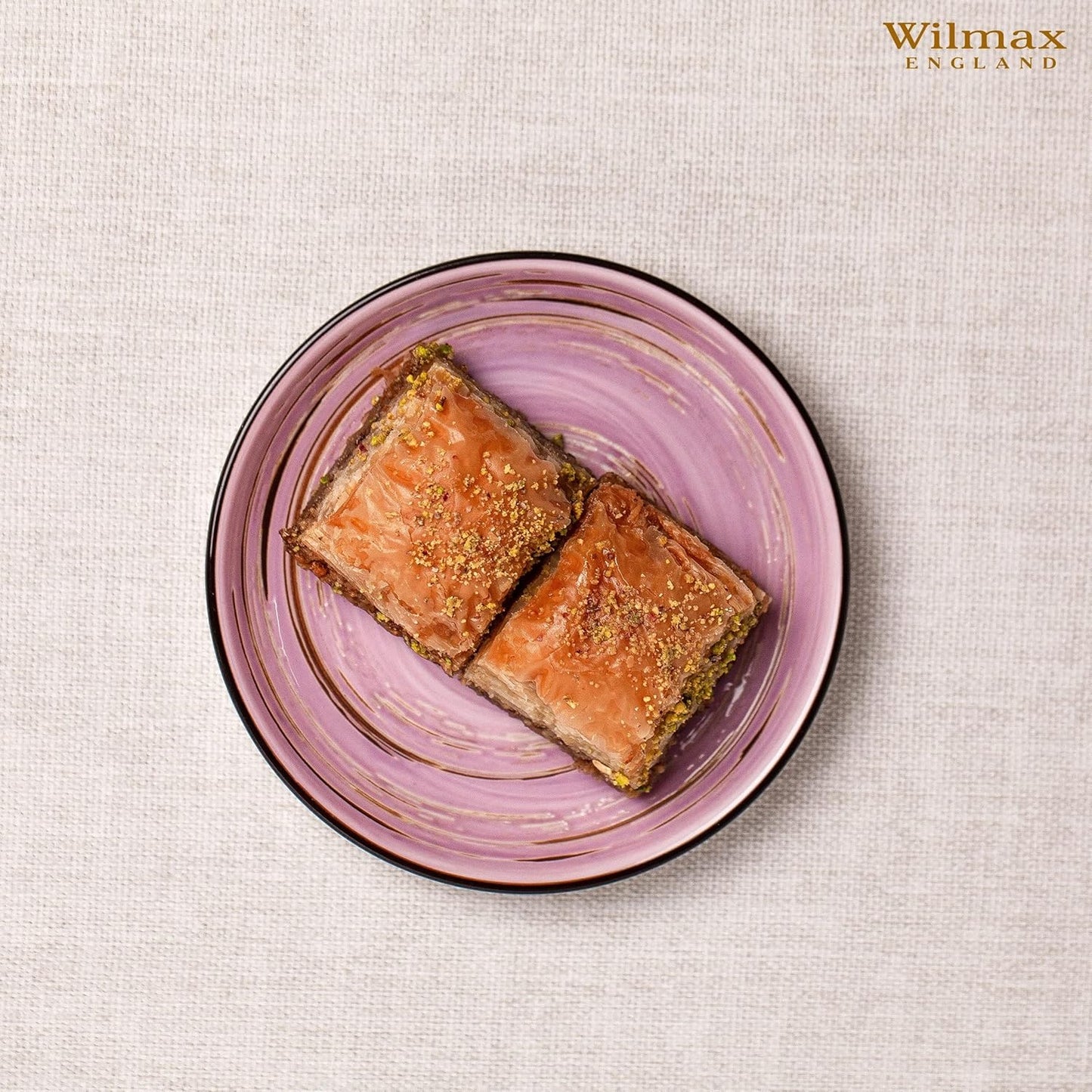 Wilmax SPIRAL Tassen mit Untertassen – 6er-Set – 300 ml – WL-669736/AB6