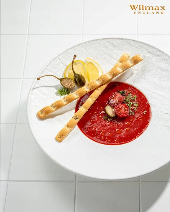 Wilmax Diep Bord 27 cm 250 ml Wit Porselein