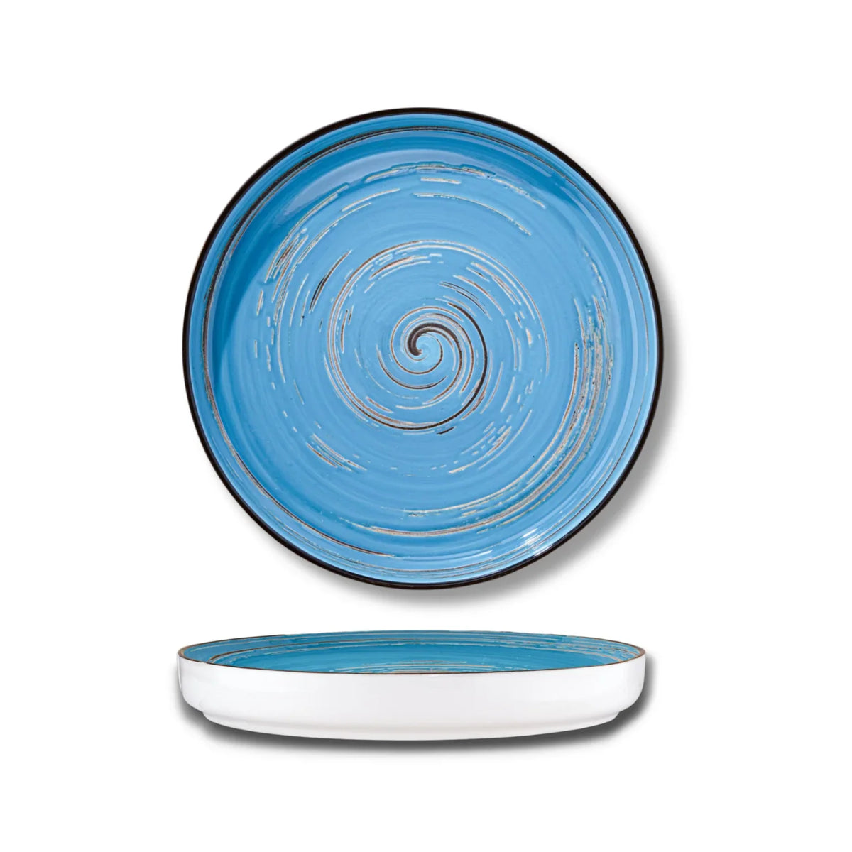 Wilmax England Bord 23 cm Blauw Porselein